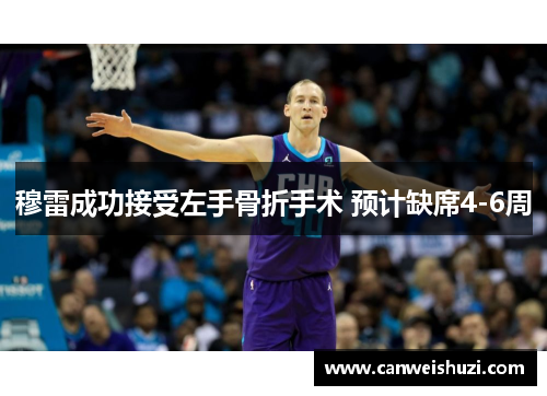 穆雷成功接受左手骨折手术 预计缺席4-6周